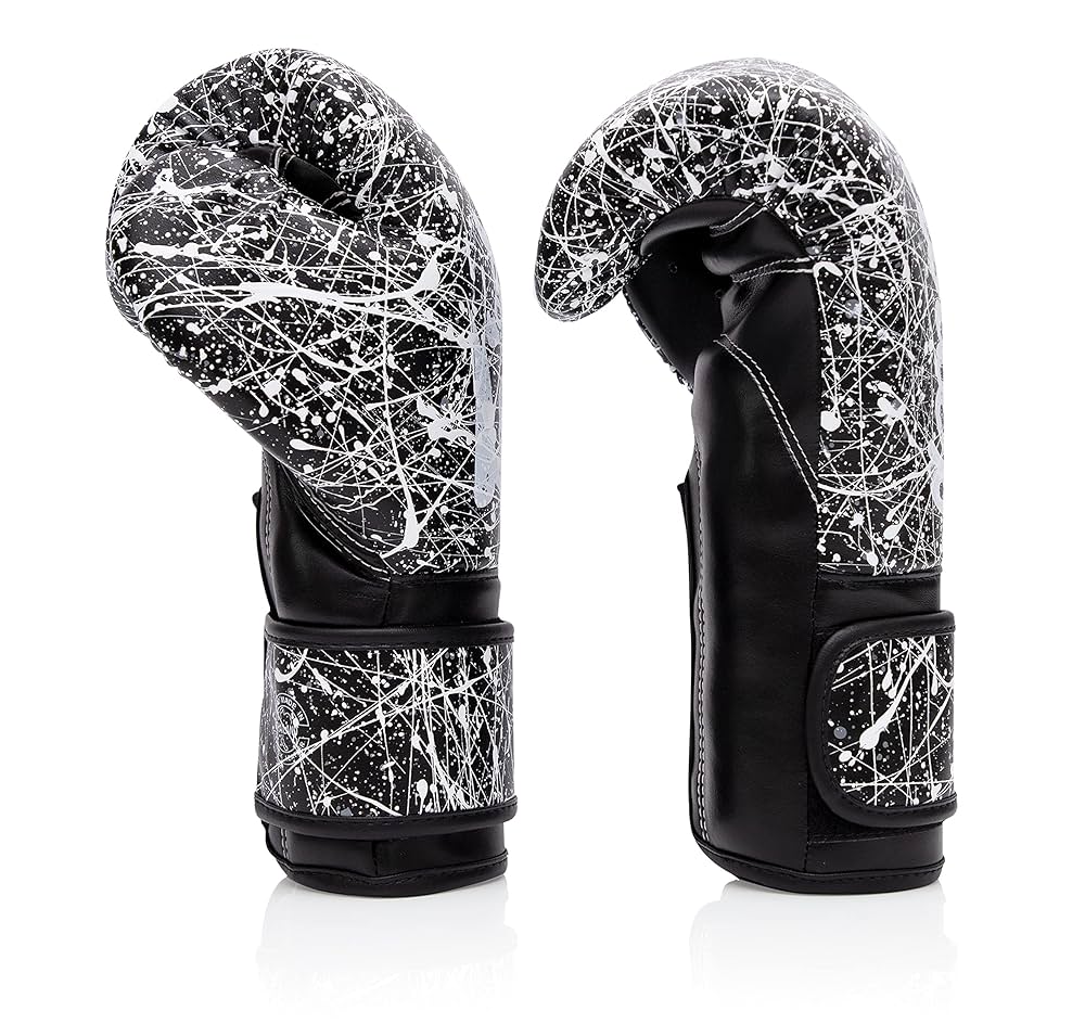 【新品】Fairtex グローブ BGV14 10oz ブラック/ホワイト フェアテックス Fairtex BGV14 ボクシンググローブ 8オンス 10